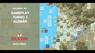 Salerno '43 - Gameplay - Turno 3 Alemán