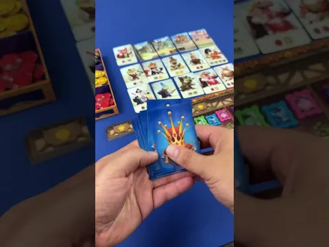For a Crown! A Shared Deck Deck-Building Game #boardgames #games #gamenight #tabletopgames #gamer