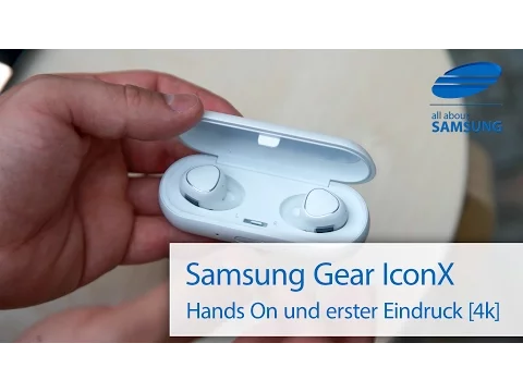 Video zu Samsung Gear IconX schwarz