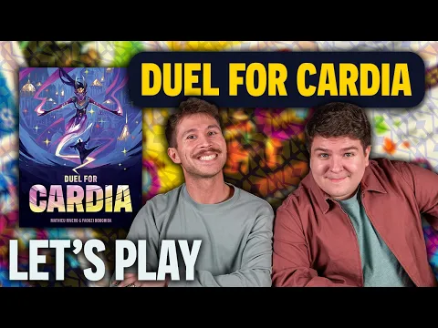 Duel for Cardia | Strategic Card Duel | Board Game Playthrough