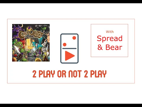 Coraquest 2 Player Board Game Review with Spread & Bear