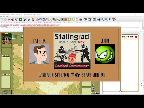 Combat Commander: Stalingrad - Campaign Scenario #45 - Stand and Die - Rematch - Game 1