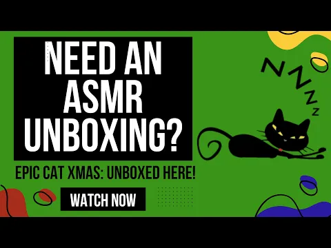 Epic Cat XMAS Unboxing Video