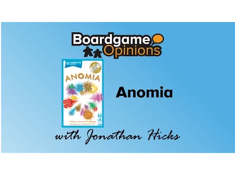 Boardgame Opinions: Anomia