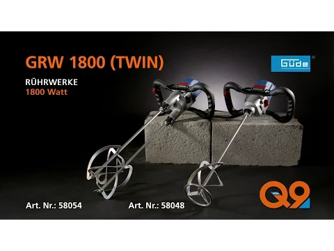 Video zu Güde GRW 1800-2 Twin (58054)