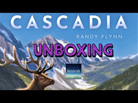 Cascadia Board Game | Unboxing (No Talking)