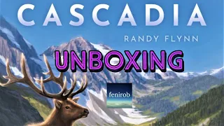Cascadia Board Game | Unboxing (No Talking)