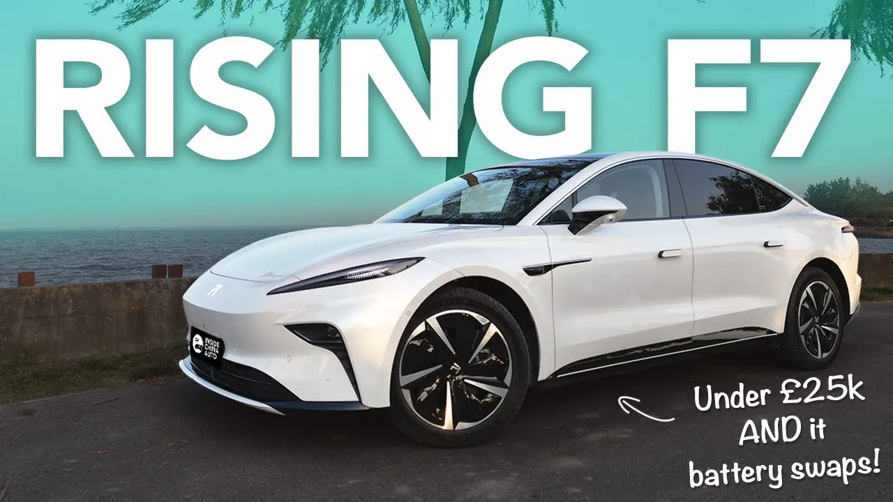 MG 9 / Rising F7 Driven - Stunning Chinese EV Coming to Europe as an MG