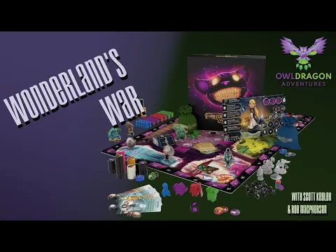 Everything is what it isn't....a Wonderland's War Review by OwlDragon Adventures