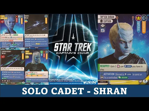DGA Plays Board Games: Star Trek: Captain's Chair - Solo / Cadet Practice #5 (Shran)