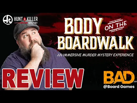Body on the Boardwalk | A Hunt-A-Killer Mystery Review