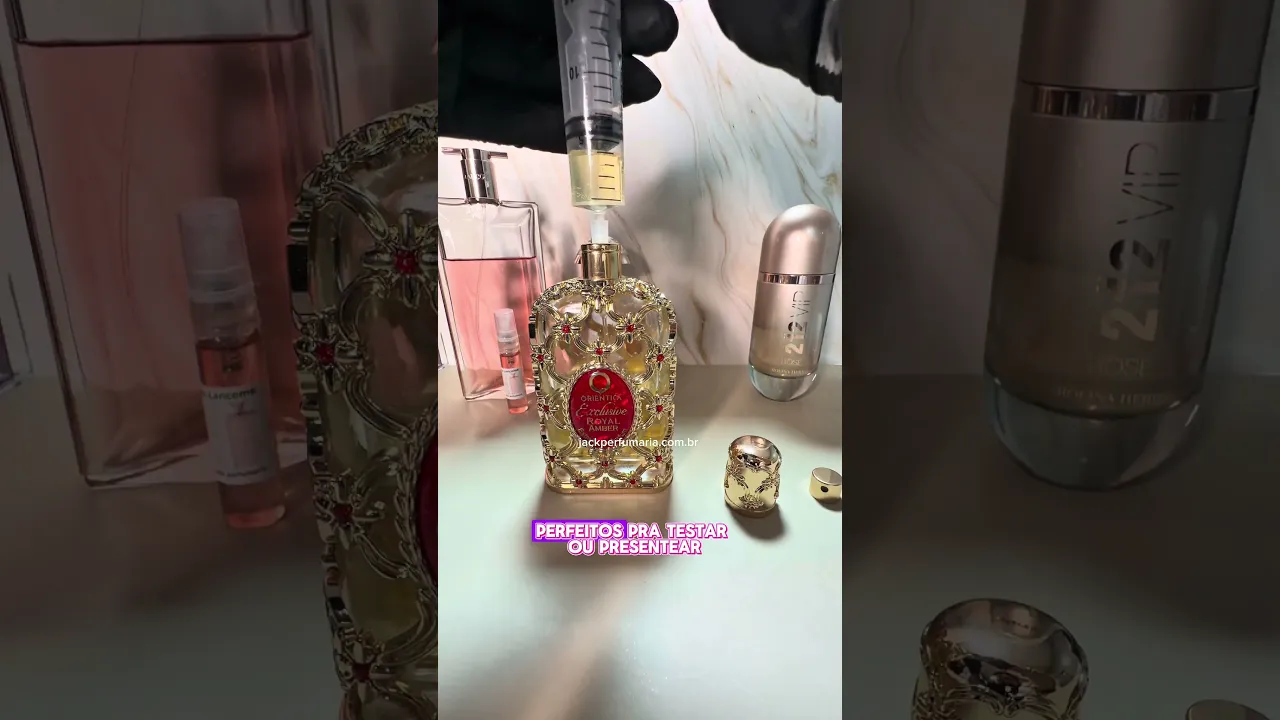 Video de Perfumes Importados e Decants | Jack Perfumaria