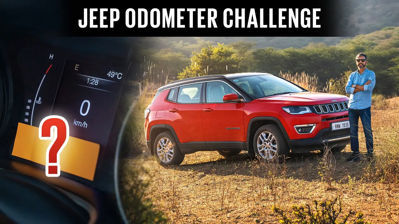Jeep Compass Odometer Challenge - How many kms has this Jeep done? | Special Feature| Autocar India