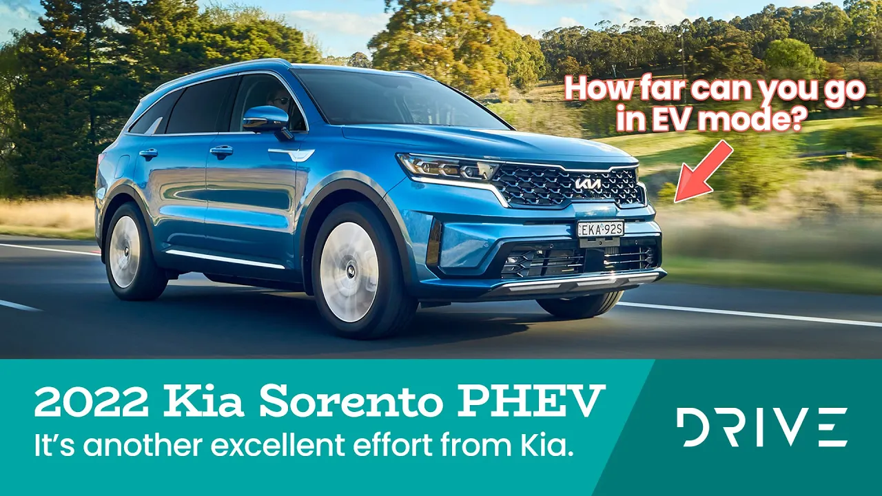 2022 Kia Sorento PHEV First Drive Review | How Far Can You Go In EV Mode? | Drive.com.au