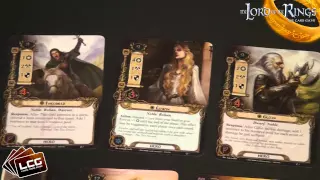 Drakkenstrike's Lord of the Rings: The Card Game Components Breakdown Video Review in HD 
