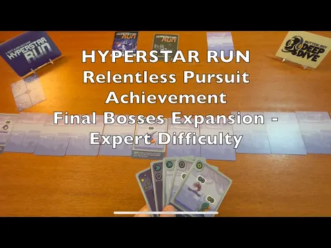 Hyperstar Run (Button Shy Games) - Relentless Pursuit Achievement (Final Bosses / Expert)