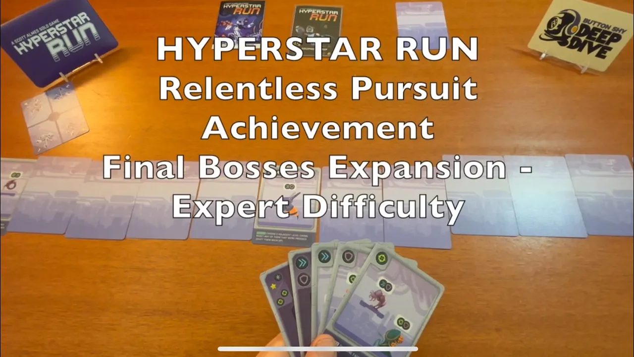 Hyperstar Run (Button Shy Games) - Relentless Pursuit Achievement (Final Bosses / Expert)
