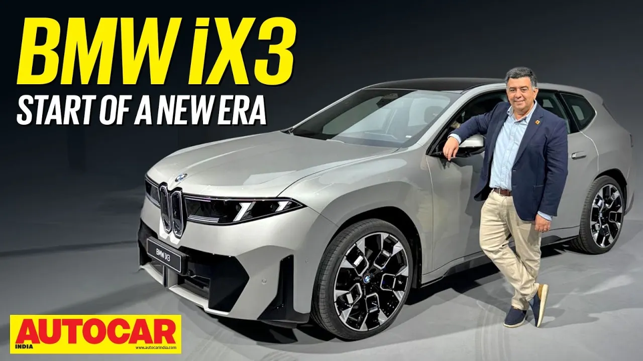 BMW iX3 - Cutting-edge electric SUV with 800km range | First Look | Autocar India