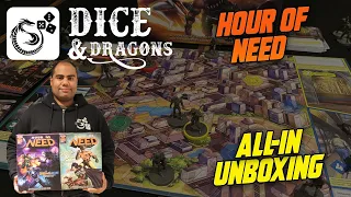 Dice and Dragons - Hour of Need All - In Unboxing