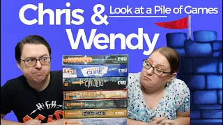 Chris and Wendy Look at a Pile of Pandemic