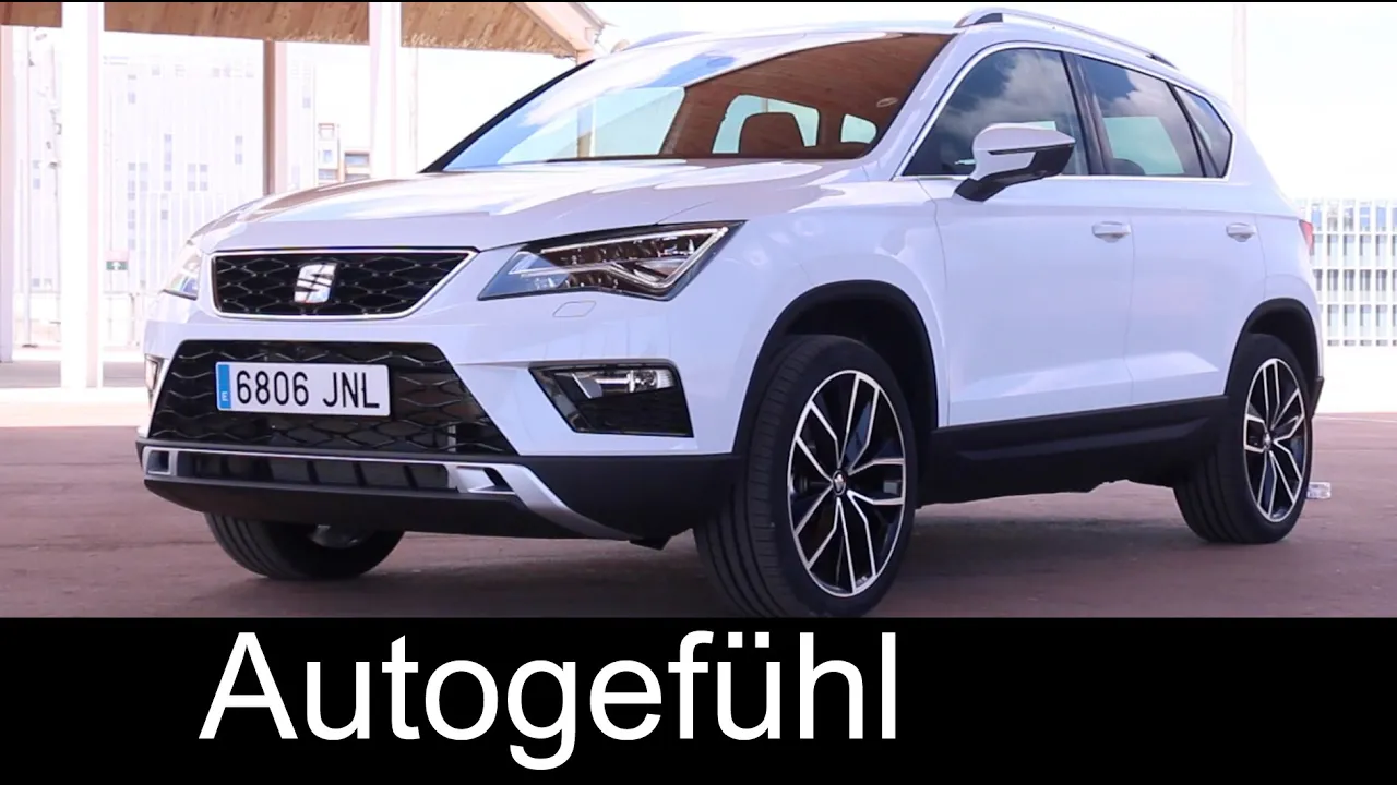 Seat Ateca Exterior/Interior & official feature Preview colours Samoa/White