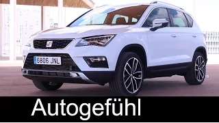 Seat Ateca Exterior/Interior & official feature Preview colours Samoa/White