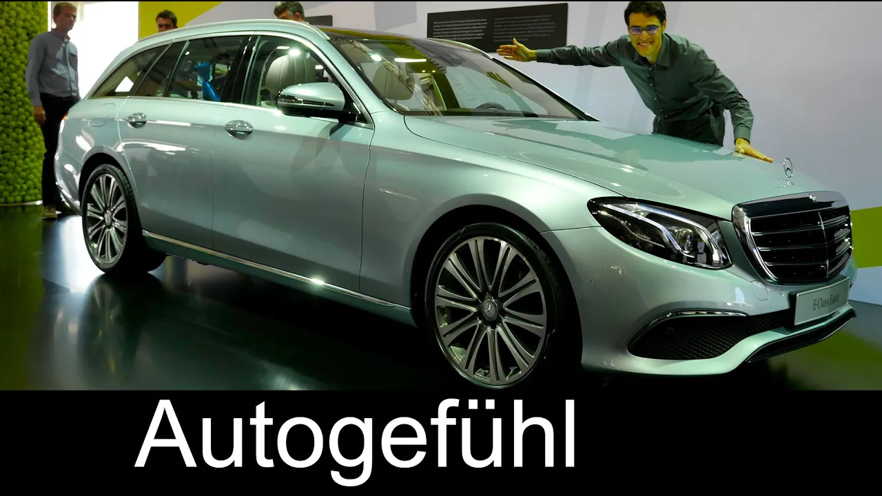 Mercedes E-Class Estate WORLD PREMIERE E43 AMG E-Klasse T-Modell neu all-new 2017 S213