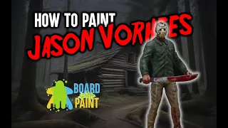 How to Paint Jason Vorhees from Terrified! (Horrified! Board Game Fan Conversion)