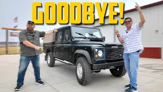 You Say You Want a Back To Basics Truck...This Land Rover Defender 130 Is It!