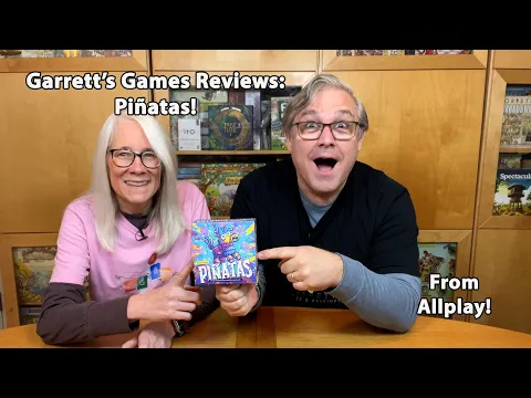 Garrett's Games Reviews Pinatas from Allplay