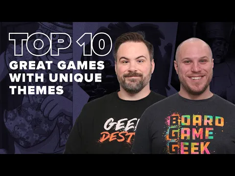 Top 10 Great Games with Unique Themes