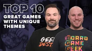 Top 10 Great Games with Unique Themes
