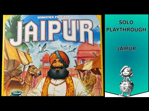 JAIPUR - Solo Let's Play Playthrough