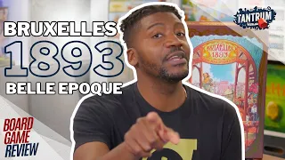 Bruxelles 1893 Belle Époque – Master Art Nouveau Strategy in Board Gaming!