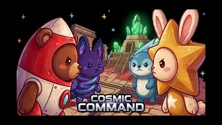 How to Play Cosmic Command / 2 Player Tactical Card Game + Full Example Round