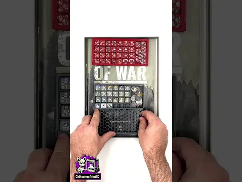 Traces of War - Insert - ChihuahuaPrint3D #boardgames #wargames