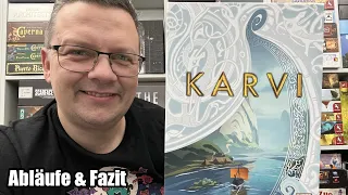 Karvi (Hans im Glück / asmodee) - Kennerspiel/Expertenspiel mit innovativem Würfeleinsetzmechanismus