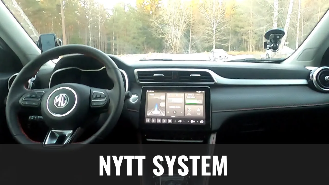 Infotainment i MG ZS EV MY22 | Elbilsmagasinet