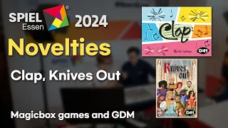 Essen Spiel 2024 Novelties - Magicbox games and GDM