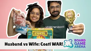 Coatl Teach + Play through on Board Game Arena! | BGA