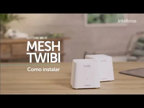 Roteador Wi-Fi Mesh Twibi AX Intelbras