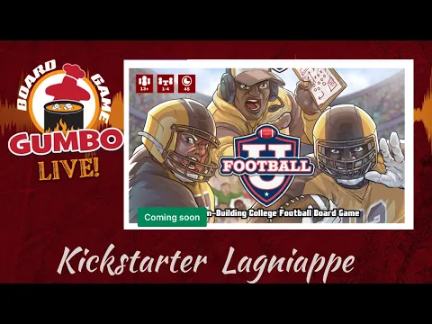 FOOTBALL U - Kickstarter Lagniappe