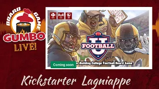FOOTBALL U - Kickstarter Lagniappe