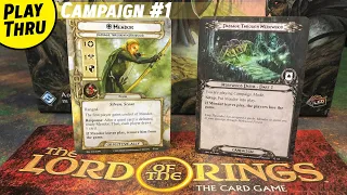 Revised Edition LOTR Card Game Solo Playthrough Campaign #1