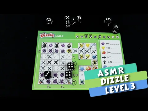 ASMR DIZZLE level 3- Board Game Playthrough (Whispering)