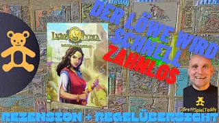 Lions of Lydia -Spiel - Rezension + Regeln - Brettspiel Teddy - Board Games