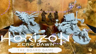 Horizon Zero Dawn Brettspiel - was ist in der Box? [German/What is in the box]