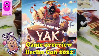 Game Overview with game designer Michael Luu at Berlin Con 2022