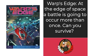 The Purge: # 3726 Warp's Edge: Is this the greatest solo game ever created?