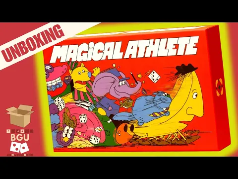 Magical Athlete Board Game Unboxing